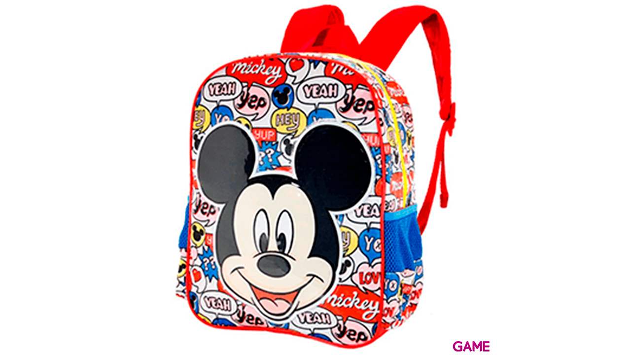 Mochila Yeah Mickey Disney adaptable 39cm-0