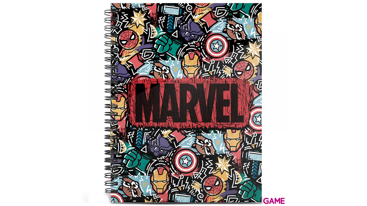 Cuaderno A4 Fun Vengadores Avengers Marvel-0