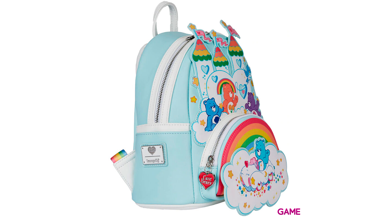 LoungeFly Castillo 40Th Aniversario Osos Amorosos 26cm - Mochila-2