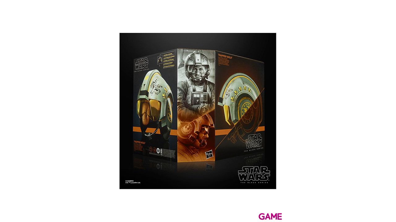 Replica Hasbro Black Series Star Wars Mandalorian Casco Trapper Wolf 2023-5