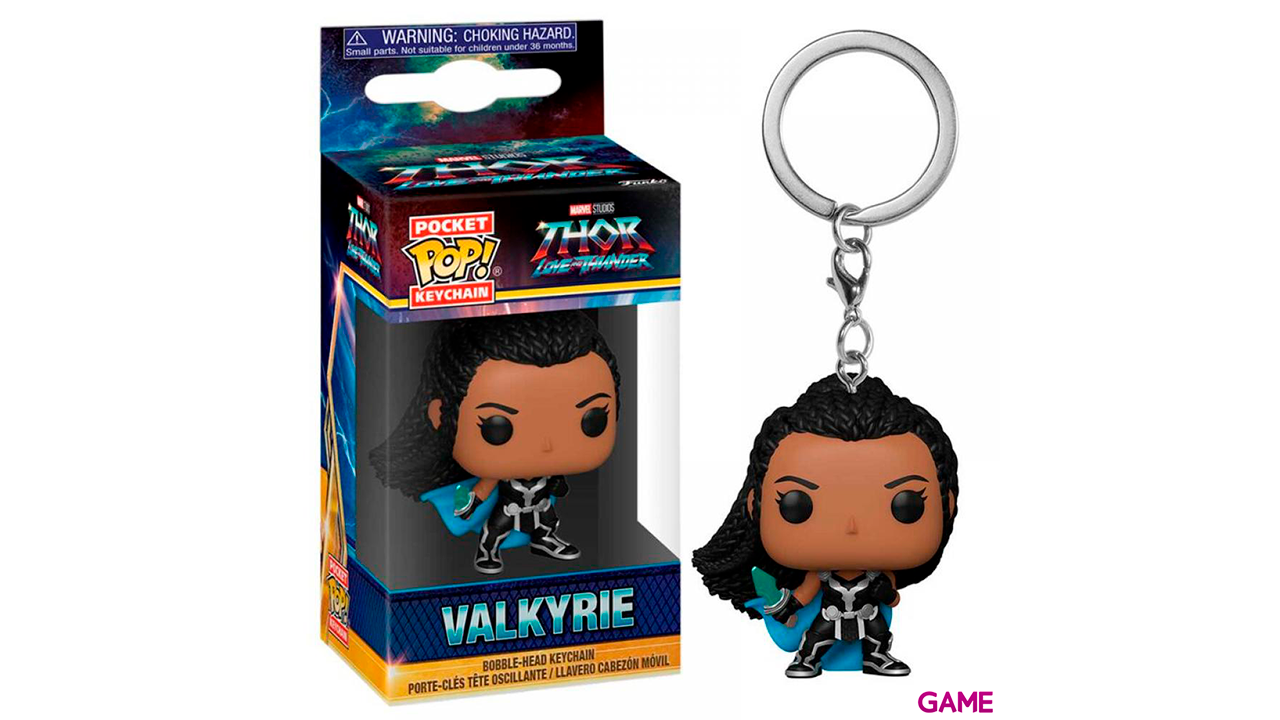 Llavero Pocket POP Marvel hor Love and Thunder Valkyrie-0