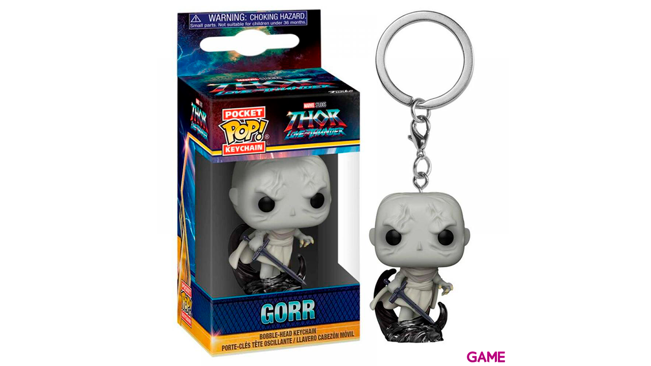 Llavero Pocket POP Marvel Thor Love and Thunder Gorr-0