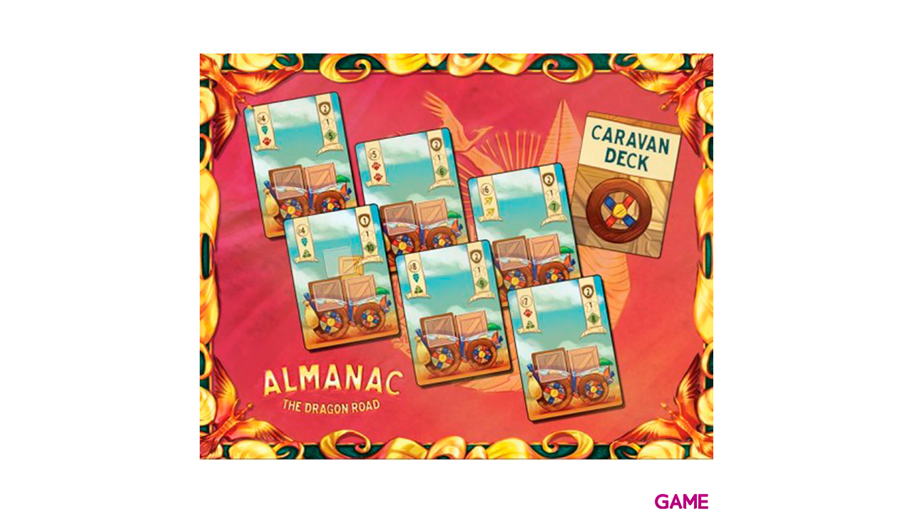 Juego mesa Almanac El Camino del Dragon español-2