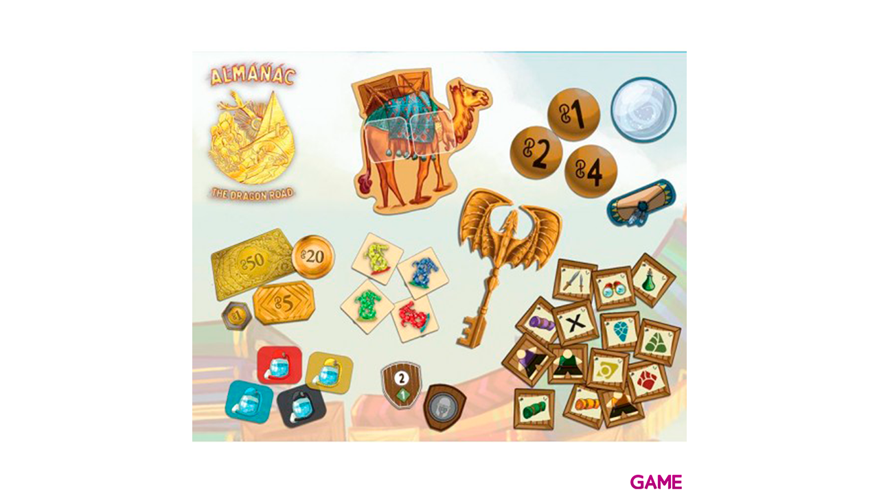 Juego mesa Almanac El Camino del Dragon español-3
