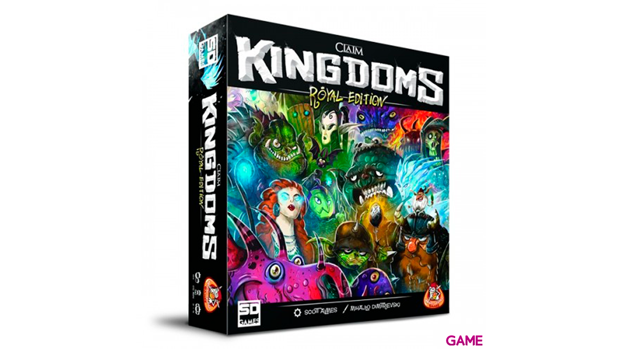 Juego mesa Claim Kingdoms Royal Edition-0