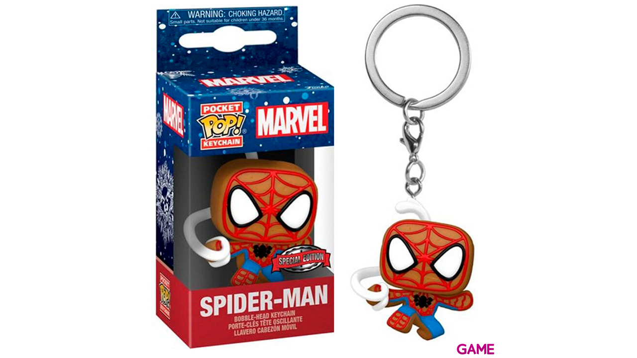 Llavero Pocket POP Marvel Spiderman Exlusive-0