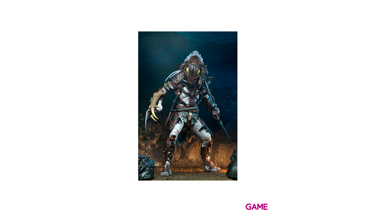 Figura articulada Ultimate Alpha Predator 100th Edition Predator 20cm-2