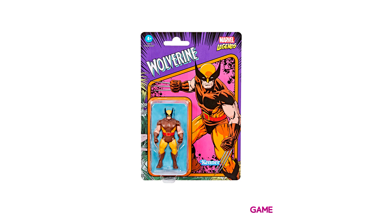 Figura Wolverine Retro Marvel Legends 9,5cm-0