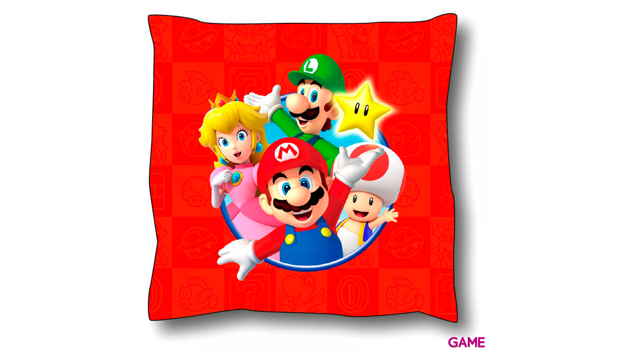 Cojin Super Mario Bros: Personajes-0