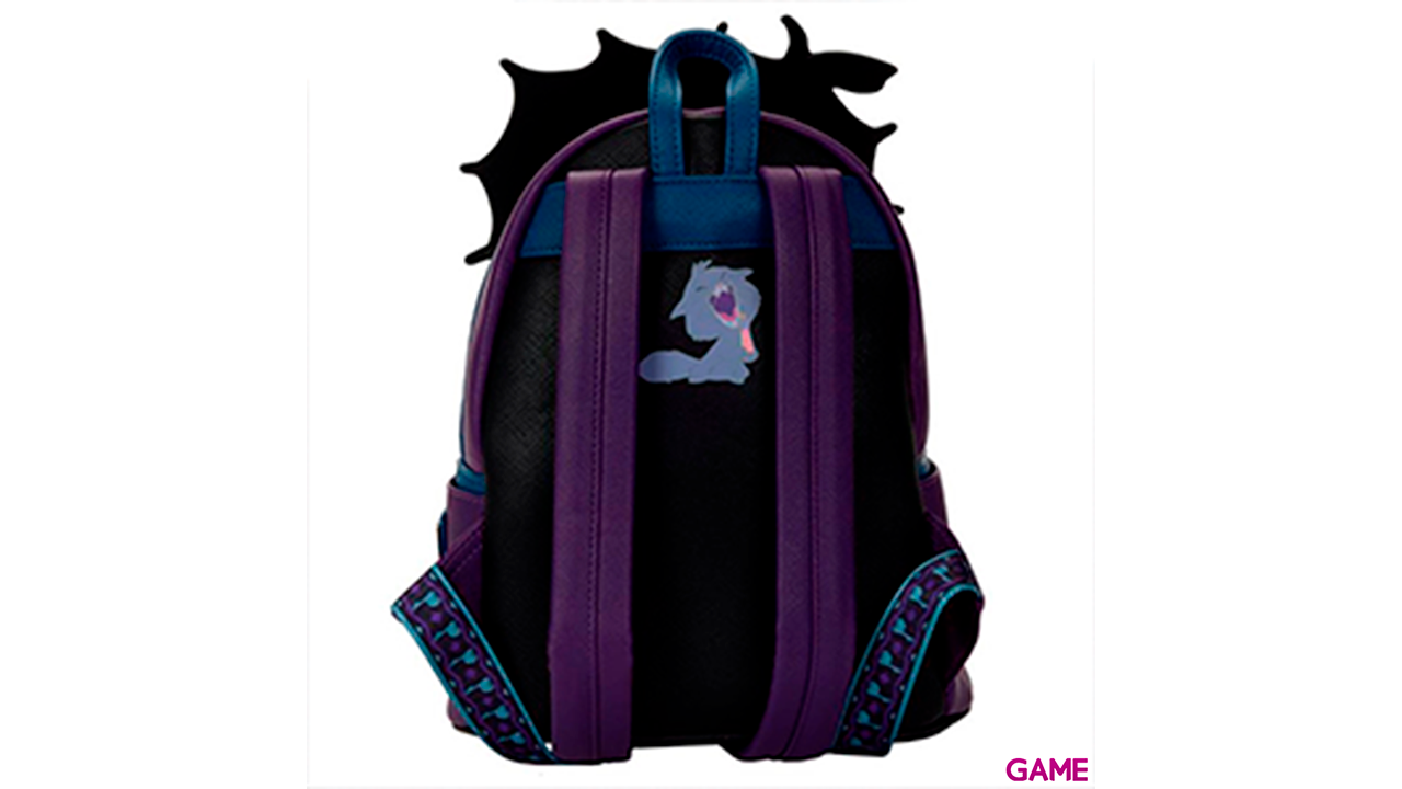 Mochila Villanos El Emperador y sus Locuras Disney Loungefly 26cm-2