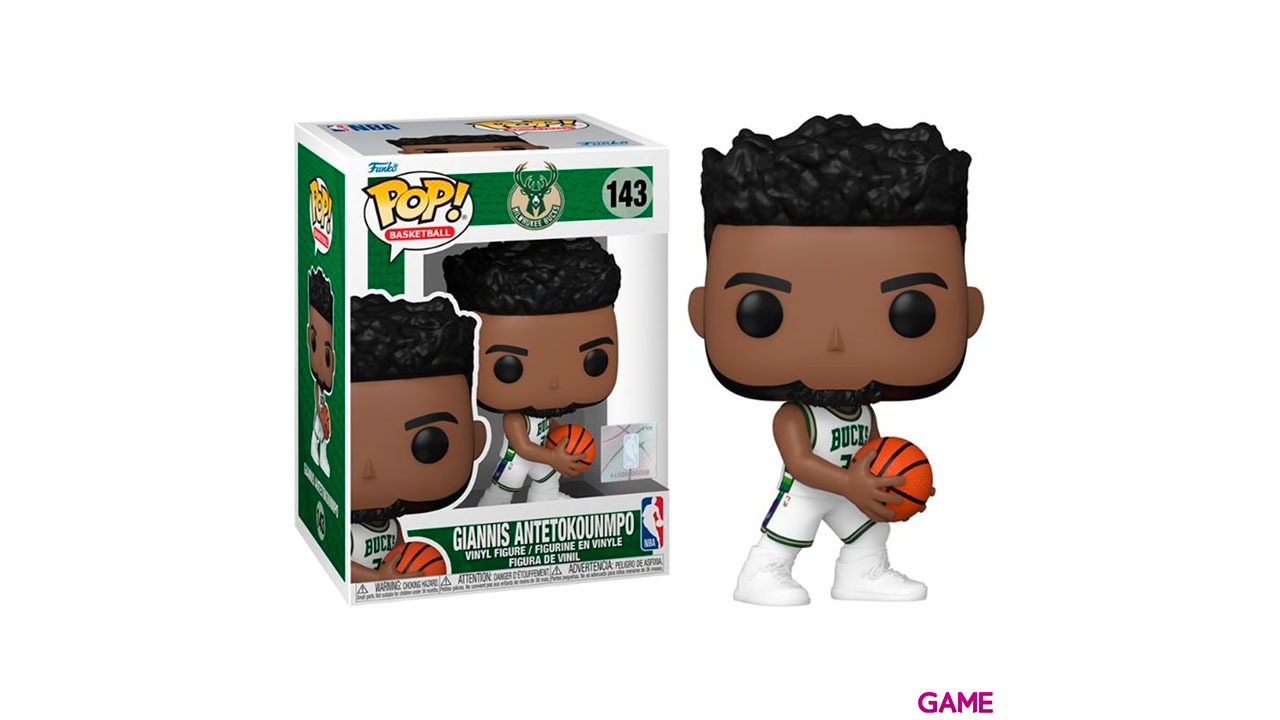 Figura POP NBA Bucks Giannis Antetokounmpo-0