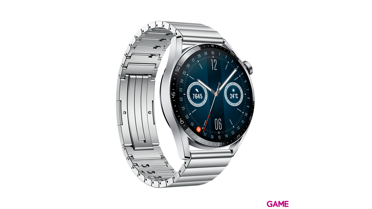 Huawei Watch GT3 Elite Edition 42mm Amoled GPS Acero - Reloj Inteligente-0