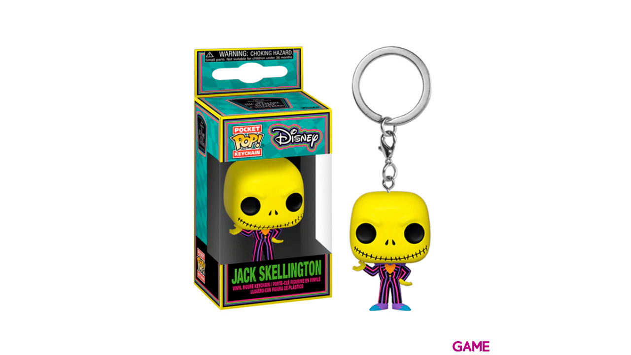 Llavero Pocket POP Disney Pesadilla Antes de Navidad Jack-2