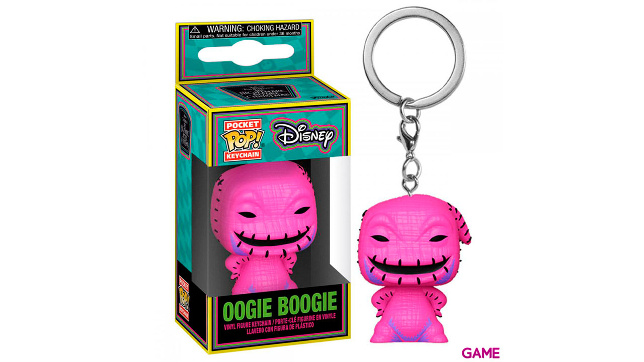 Llavero Pocket POP Disney Pesadilla Antes de Navidad Oogie-1