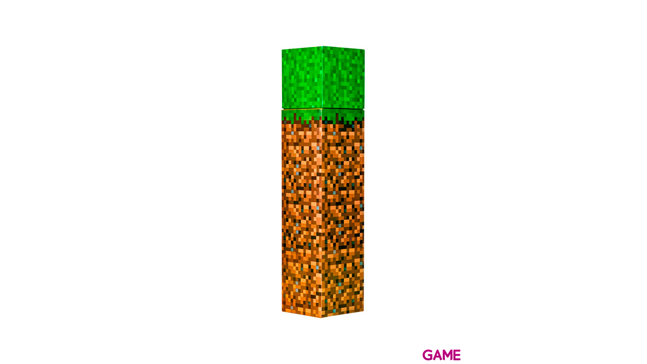 Botella cuadrada Minecraft Pixelada de 650 ml-0