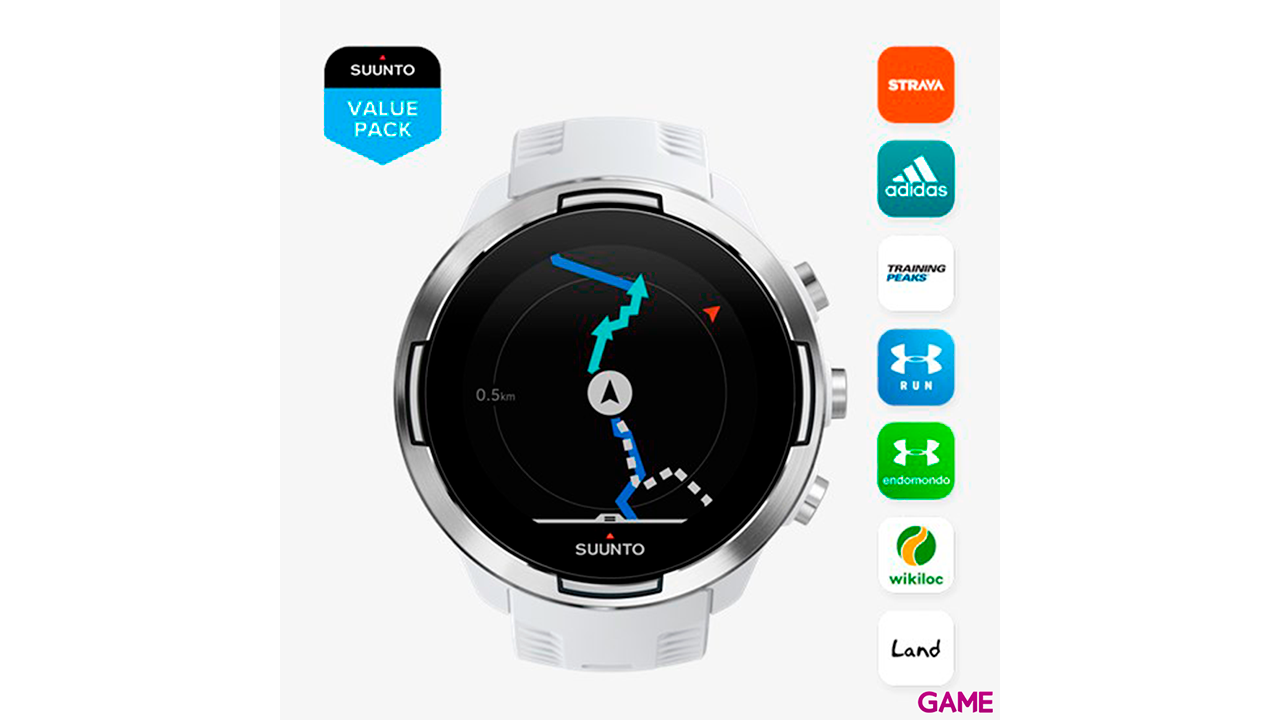 Suunto 9 Baro White - Reloj Inteligente-2