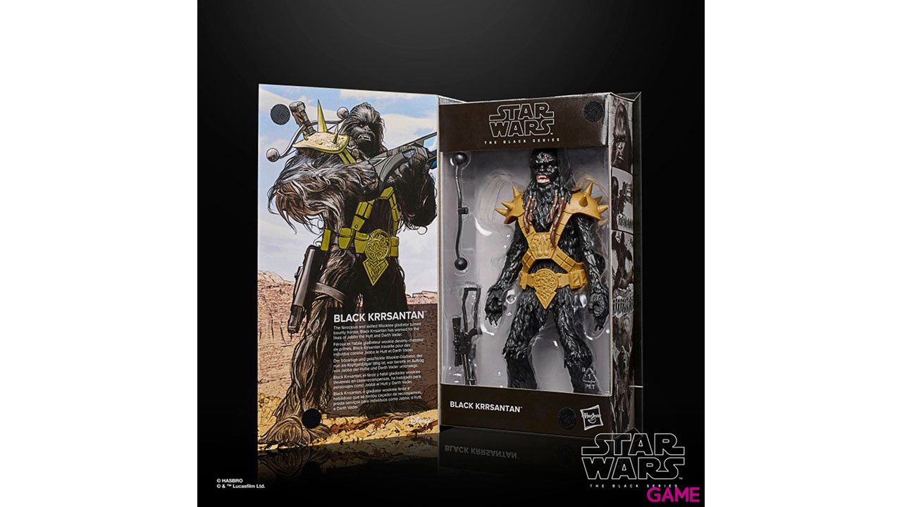 Figura Black Krrsantan Star Wars Black Series 15cm-2