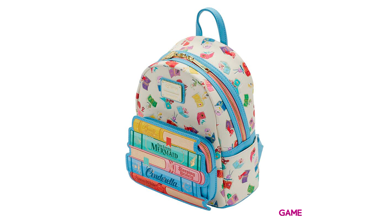 Mochila Libros Clasicos Princesas Disney Loungefly 26cm-1