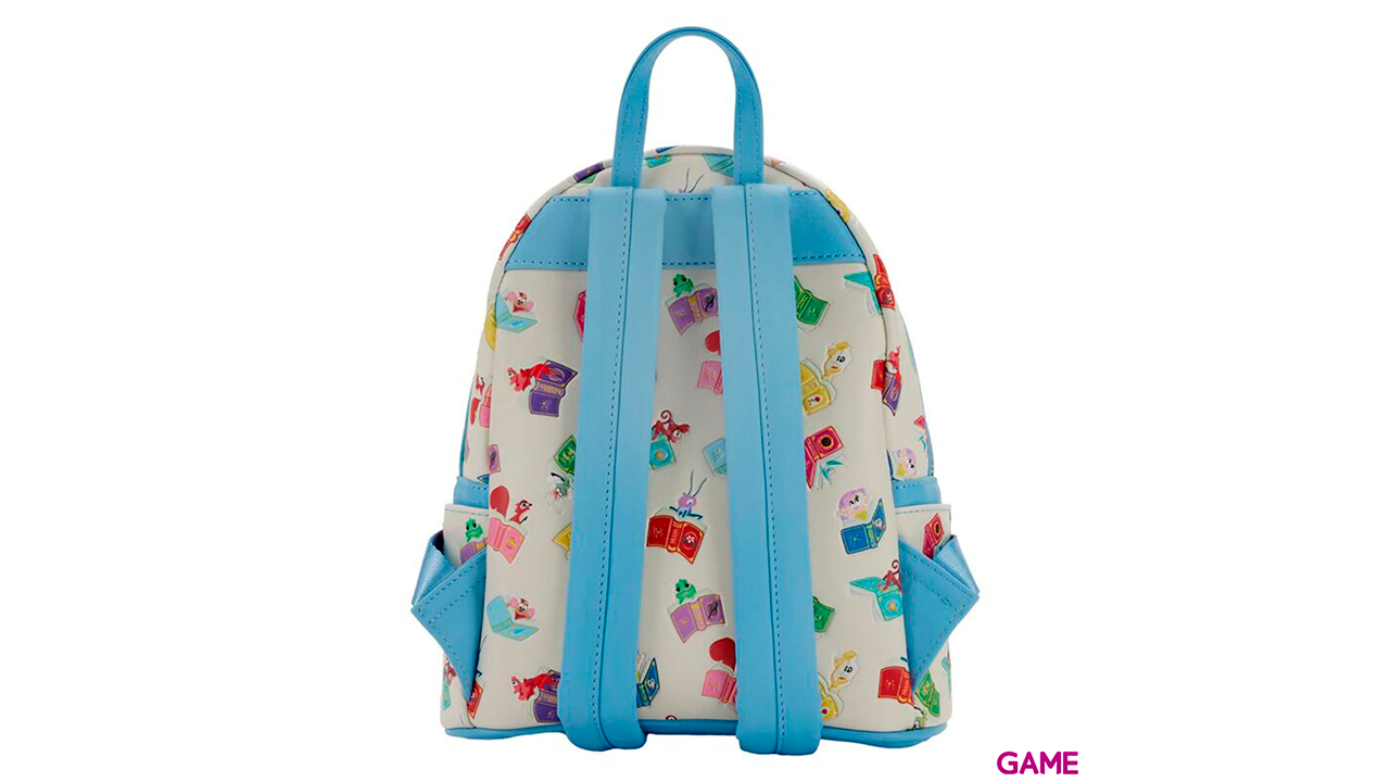 Mochila Libros Clasicos Princesas Disney Loungefly 26cm-3