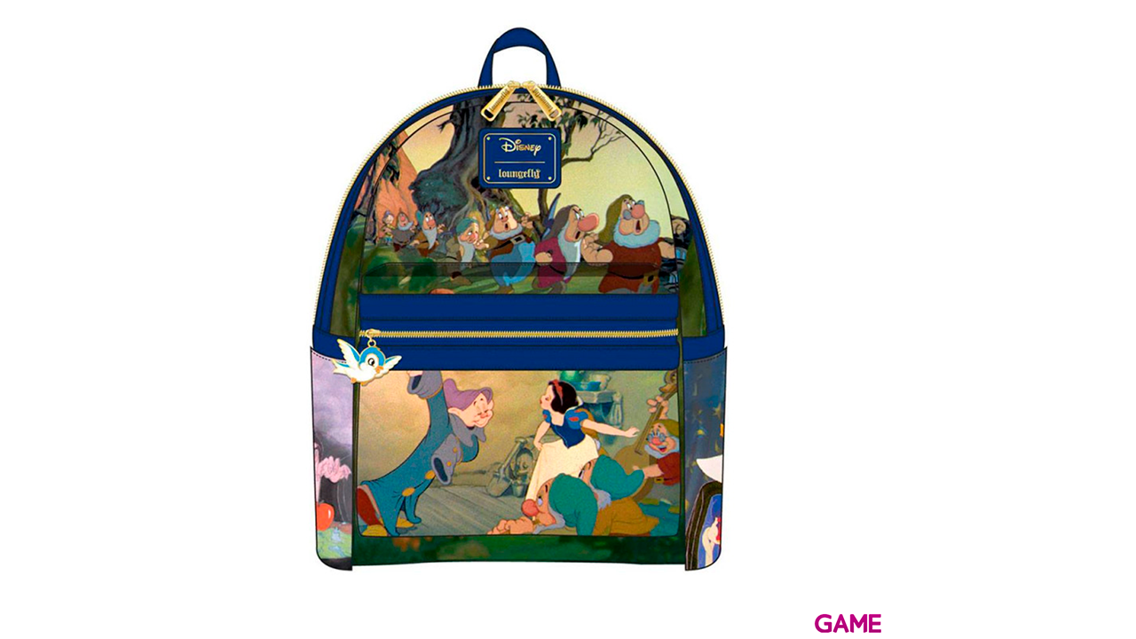 Mochila Escenas Blancanieves Disney Loungefly 25cm-0