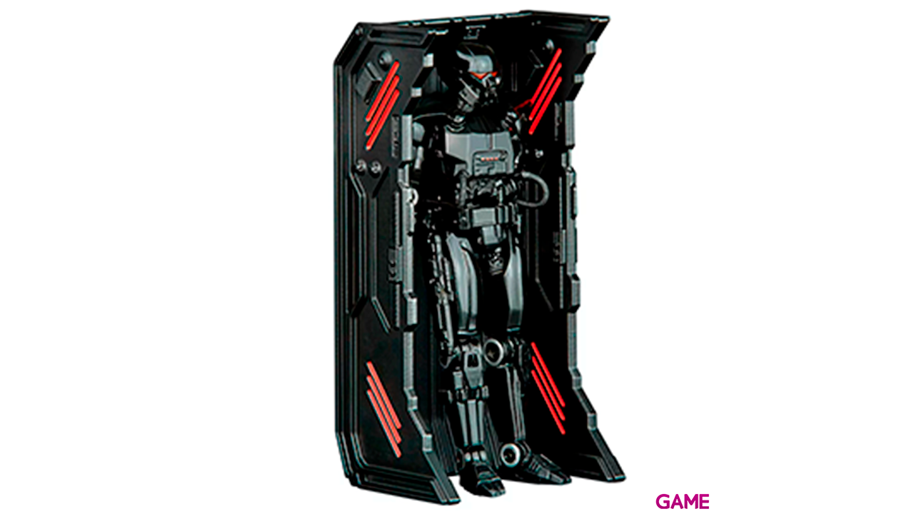 Figura Vin Dark Trooper The Mandalorian Star Wars 9,5cm-1