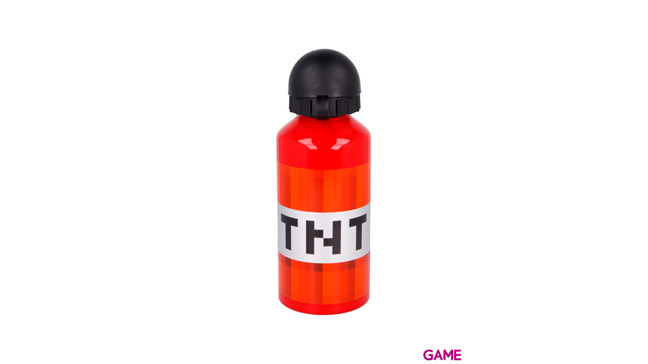Cantimplora aluminio Minecraft 400ml-0