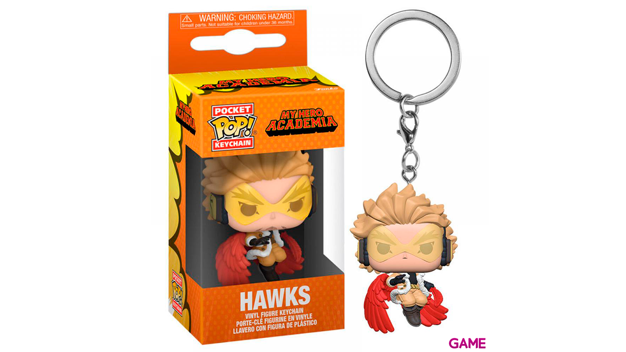 Llavero Pocket POP My Hero Academia Hawks-0