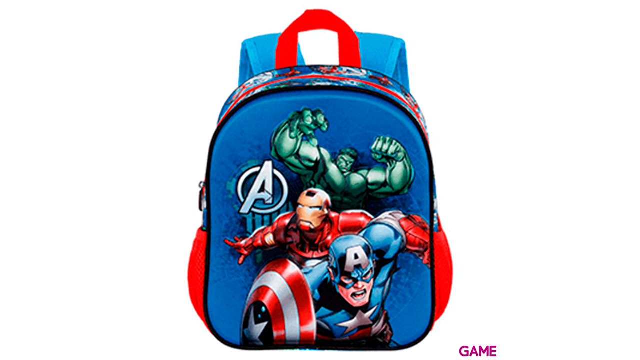 Mochila 3D Energy Vengadores Avengers Marvel 31cm-1