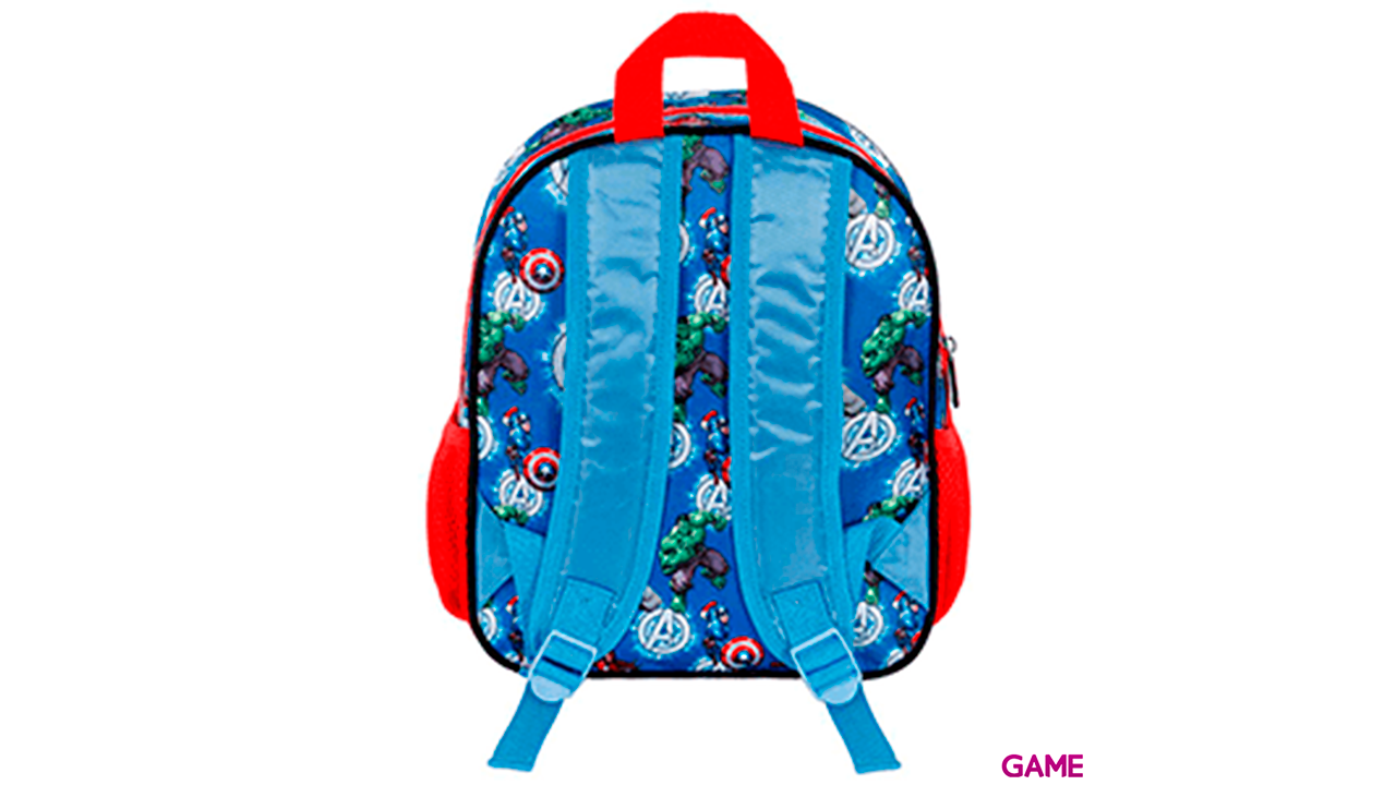 Mochila 3D Energy Vengadores Avengers Marvel 31cm-2