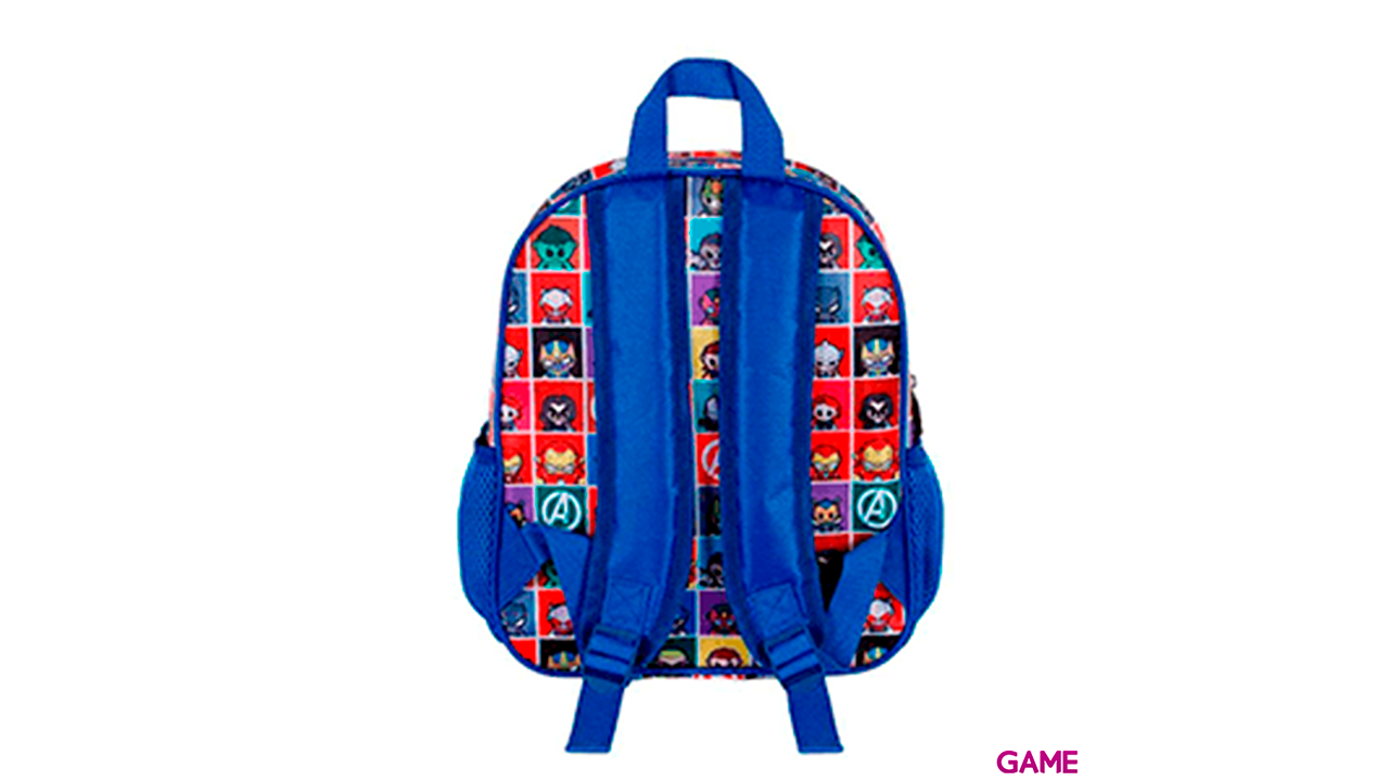 Mochila 3D Punch Capitan America Vengadores Avengers Marvel 31cm-2