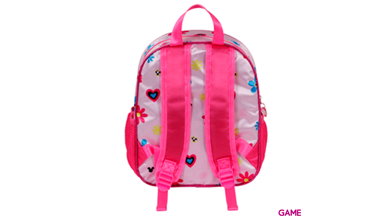 Mochila 3D Floral Minnie Disney 31cm-2