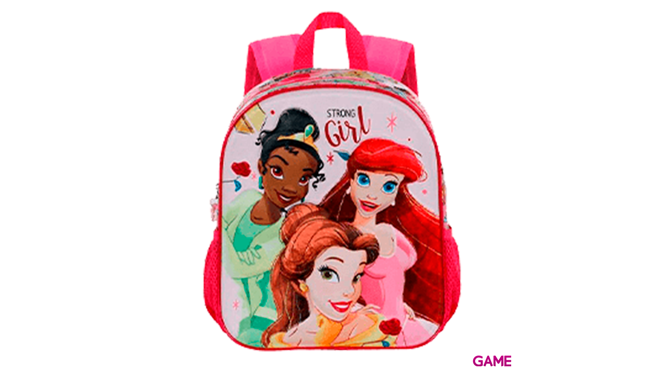 Mochila 3D Strong Princesas Disney 31cm-0