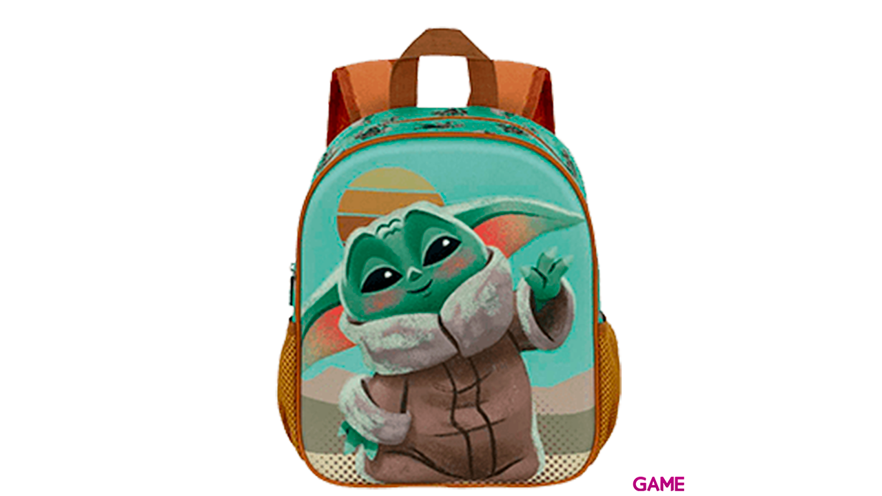 Mochila 3D Say Hi Grogu The Mandalorian Star Wars 31cm-0