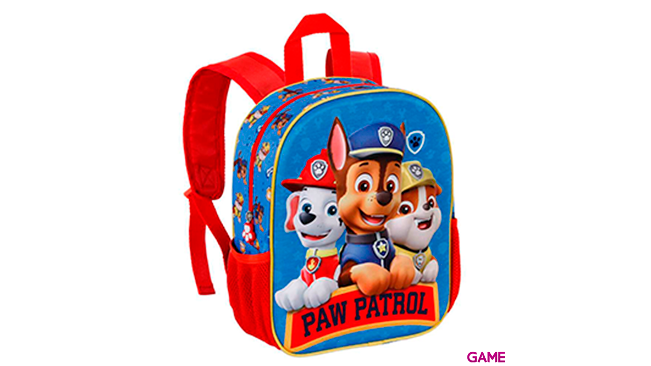 Mochila 3D Ready Patrulla Canina Paw Patrol 31cm-1
