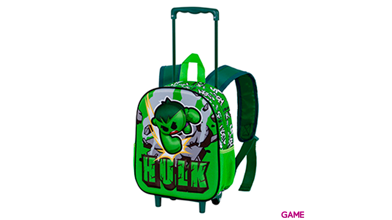 Trolley 3D Greenmass Hulk Vengadores Avengers Marvel 34cm-0
