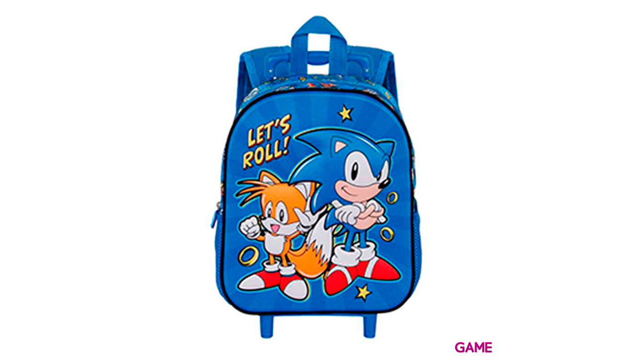 Trolley 3D Lets Roll Sonic The Hedgehot 34cm-1