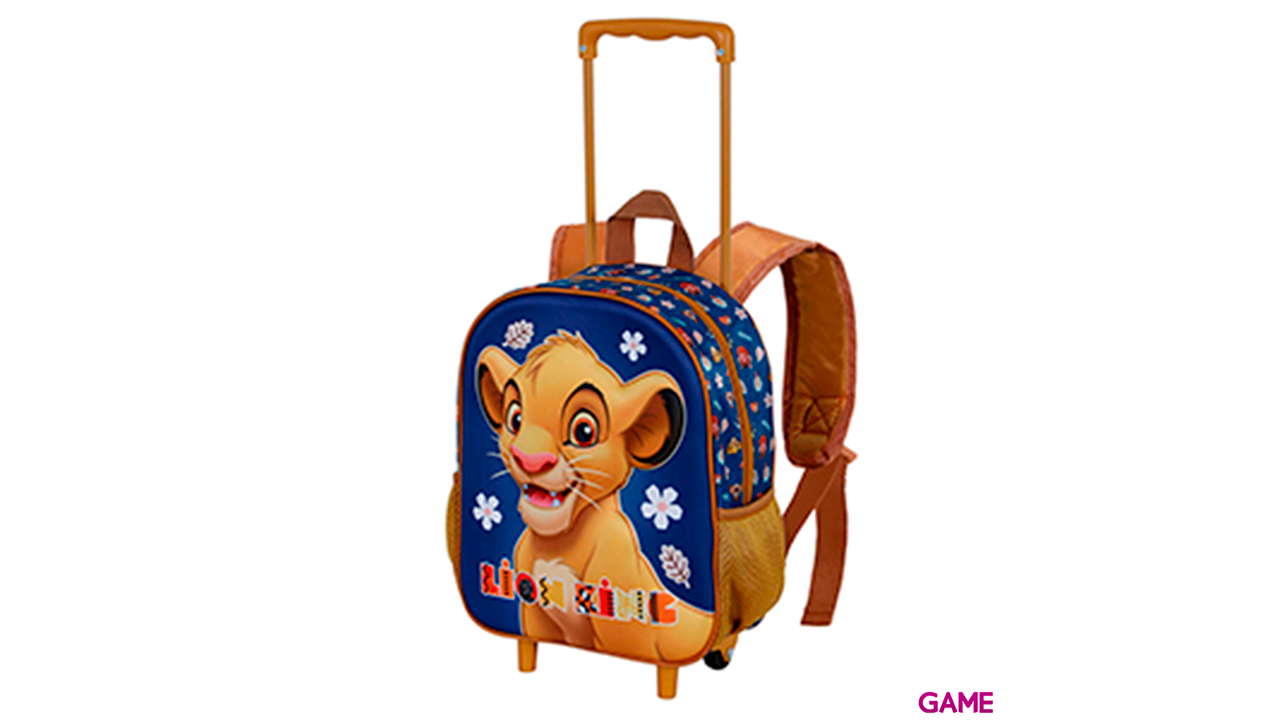 Trolley 3D Little Face El Rey Leon Disney 34cm-0