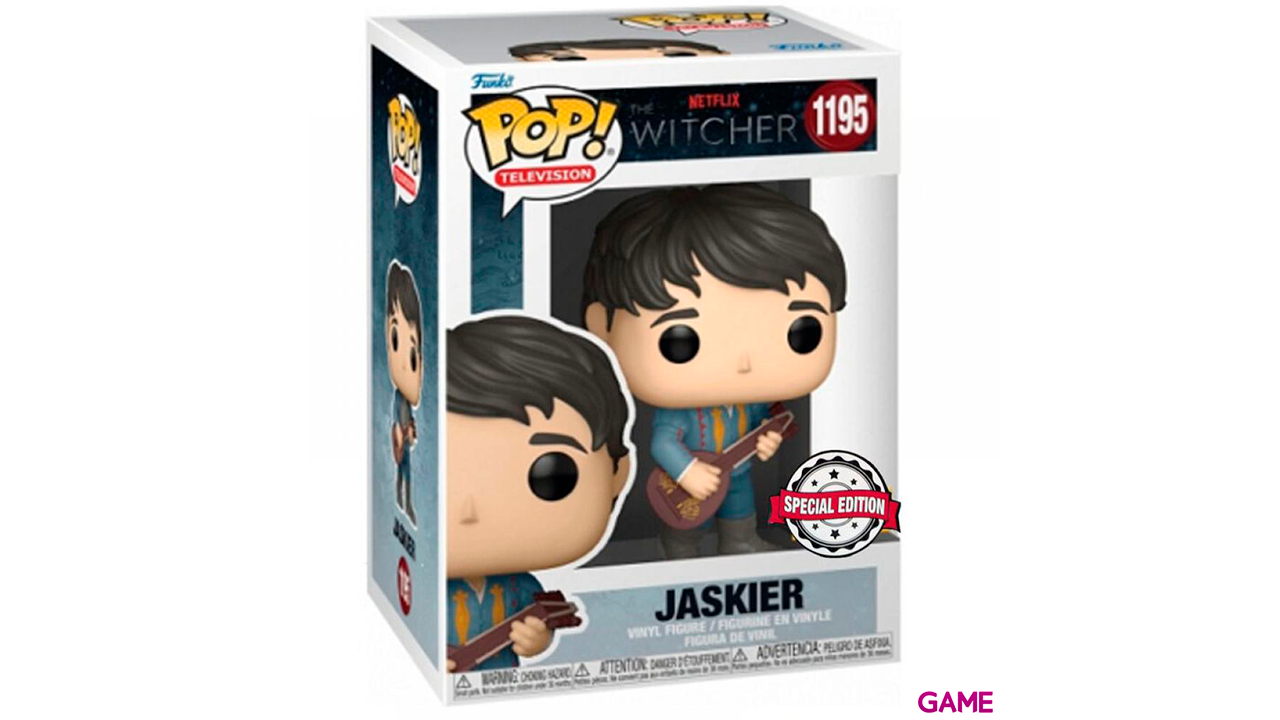 Figura POP The Witcher Jaskier Exclusive-0