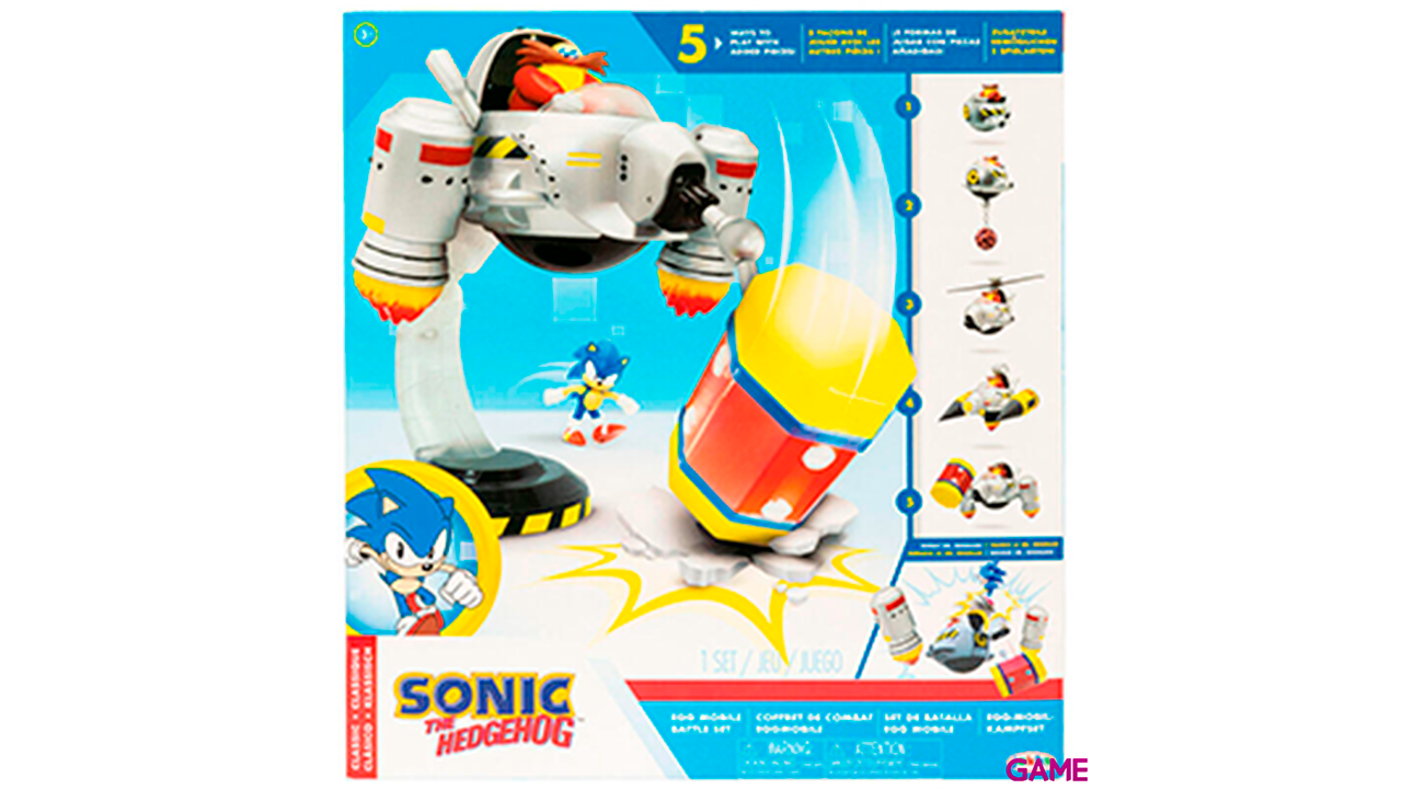 Set de batalla Egg mobbile Sonic The Hedgehog-0