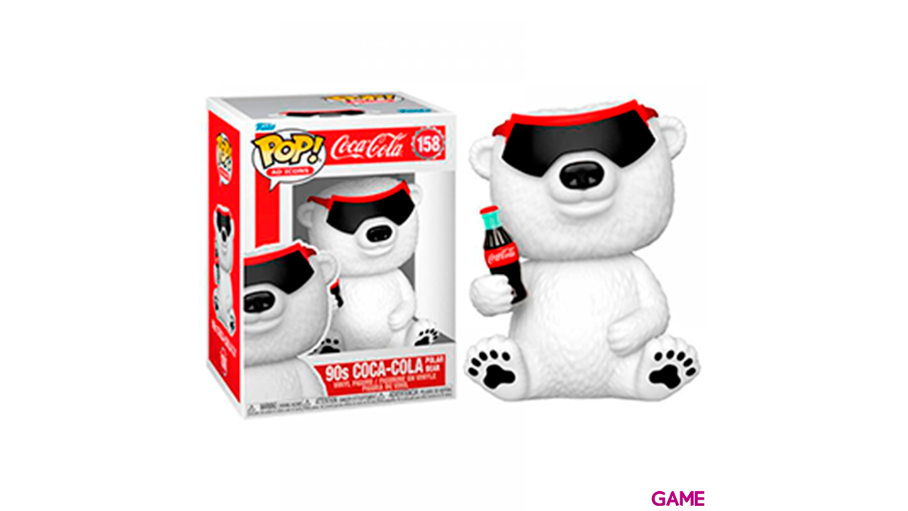 Figura POP Coca Cola Polar Bear 90 s-0