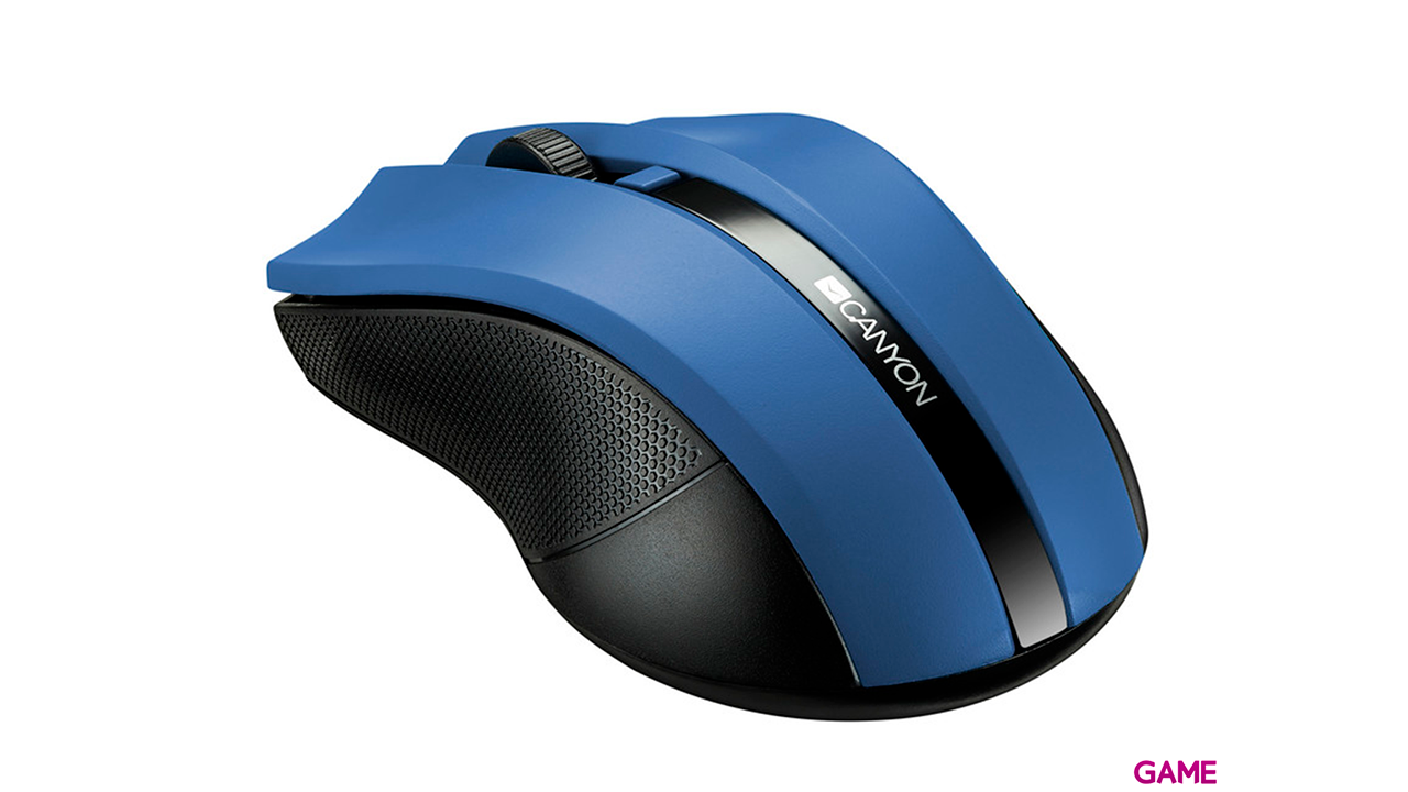 Canyon CNE-CMSW05BL Inalámbrico Óptico 1600 DPI Azul - Raton-2
