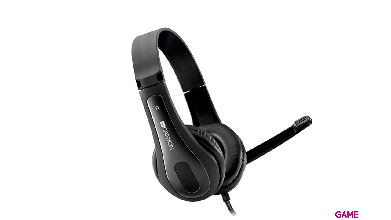Canyon HSC-1 Jack 3.5mm Negro - Auriculares-0