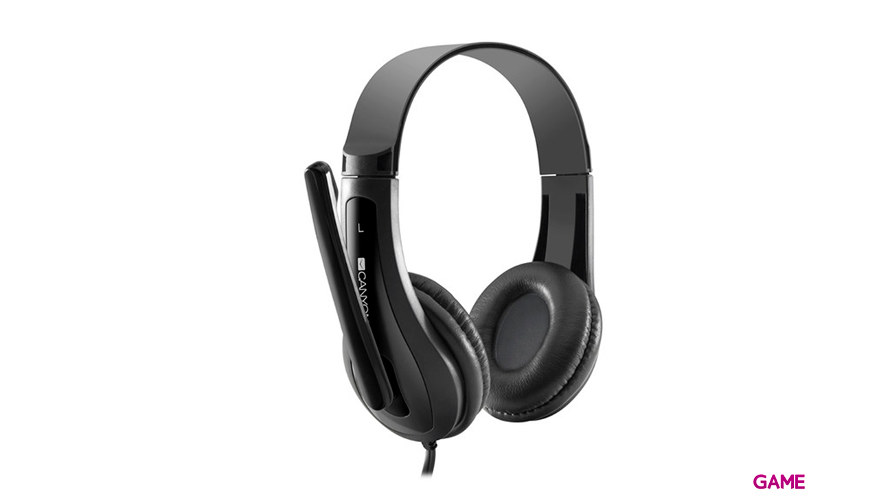 Canyon HSC-1 Jack 3.5mm Negro - Auriculares-1