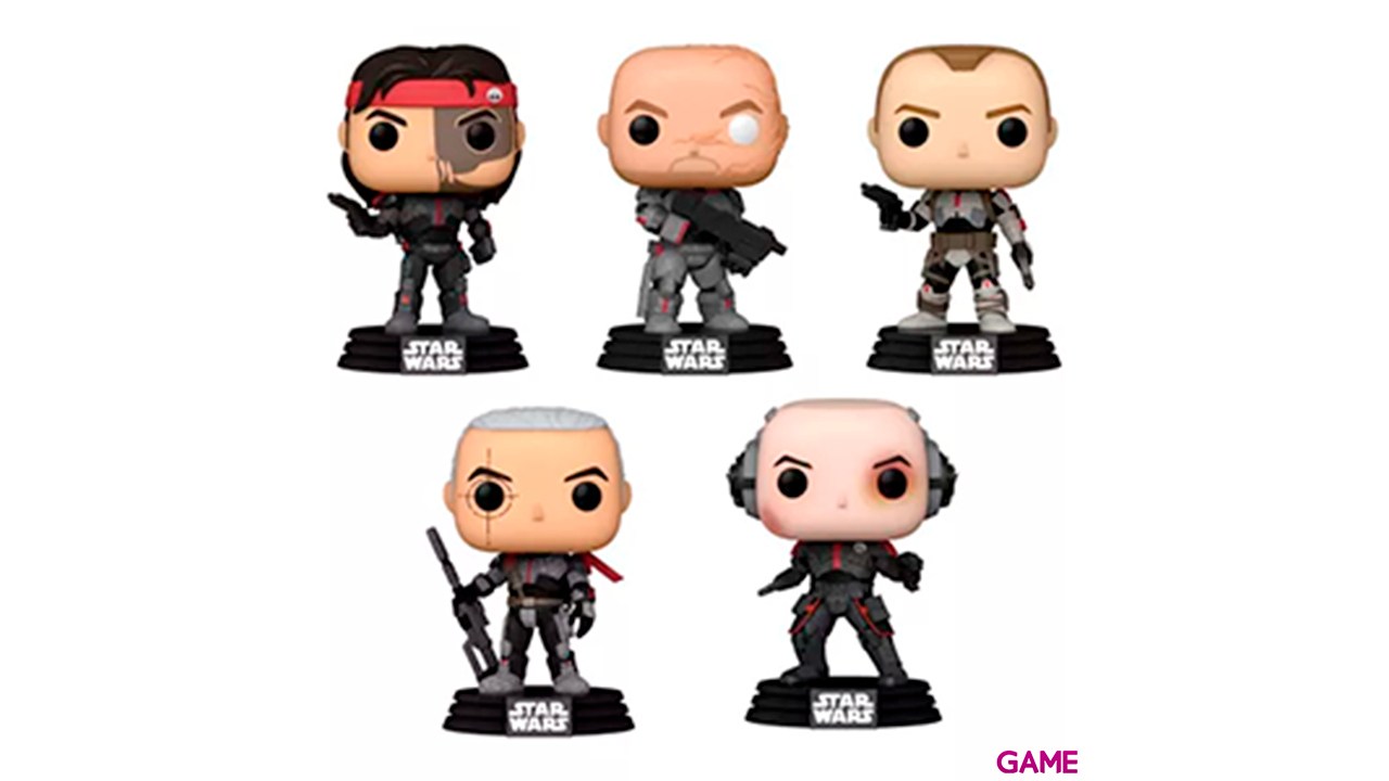 Set 5 figuras POP Star Wars Exclusive-0