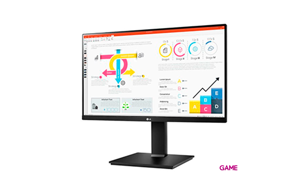 Lg 24QP750-B 23.8´´ - LED - 2K QHD - Monitor-0