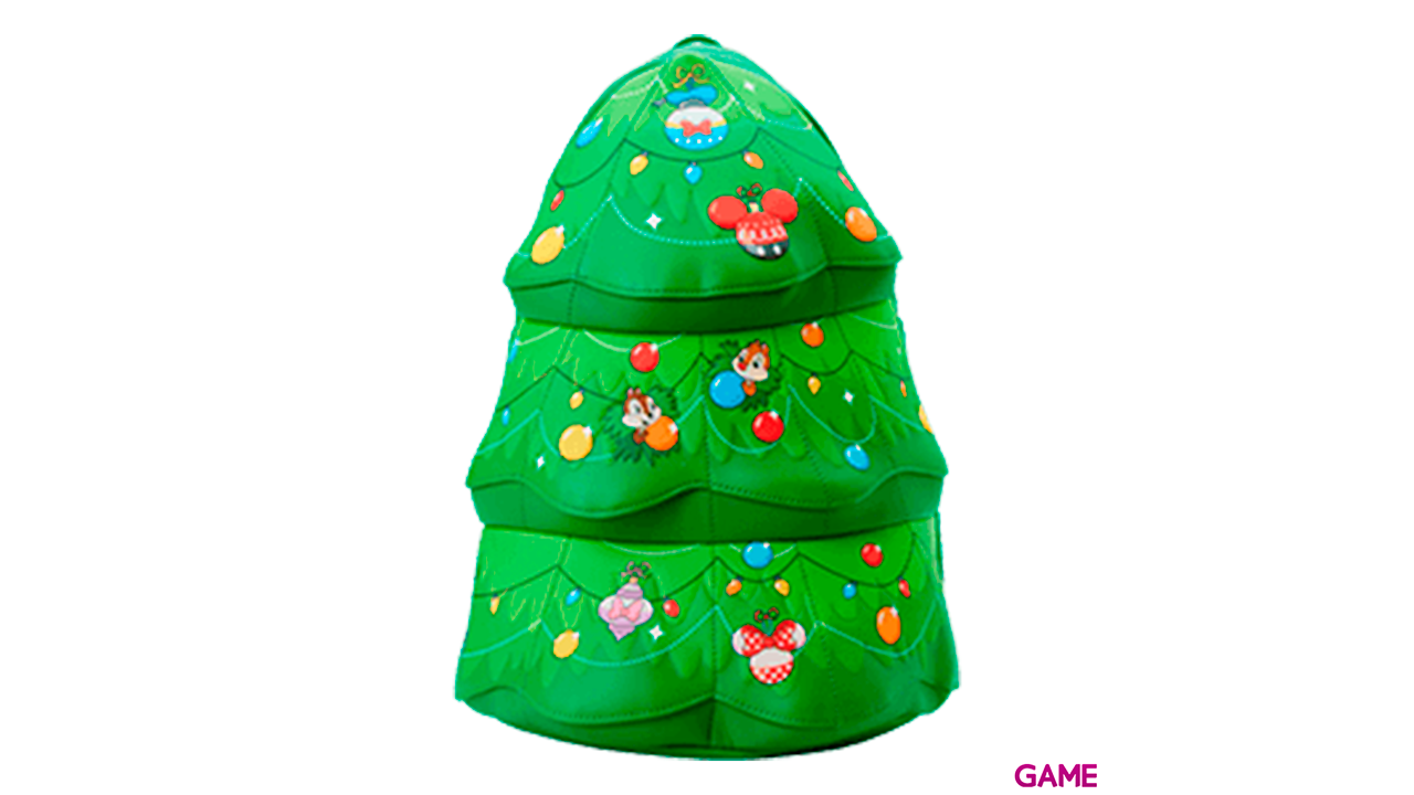 Mochila Arbol Navidad Chip and Dale Disney Loungefley 33cm-0