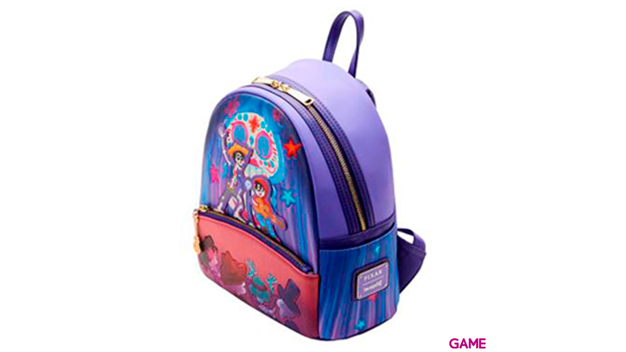 Mochila Miguel & Hector Performance Coco Disney Pixar Loungefly 25cm-1
