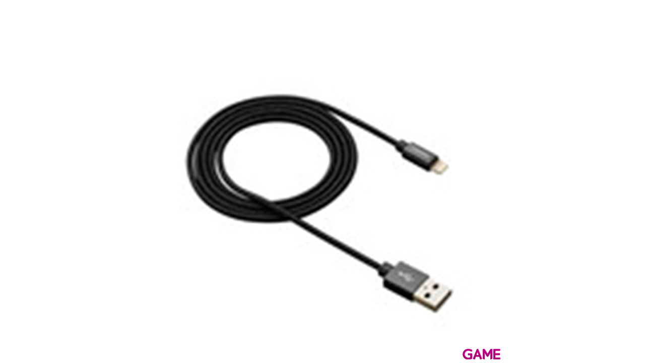 Canyon CNS-MFIC3DG Lightning 1m Negro - Cable-0
