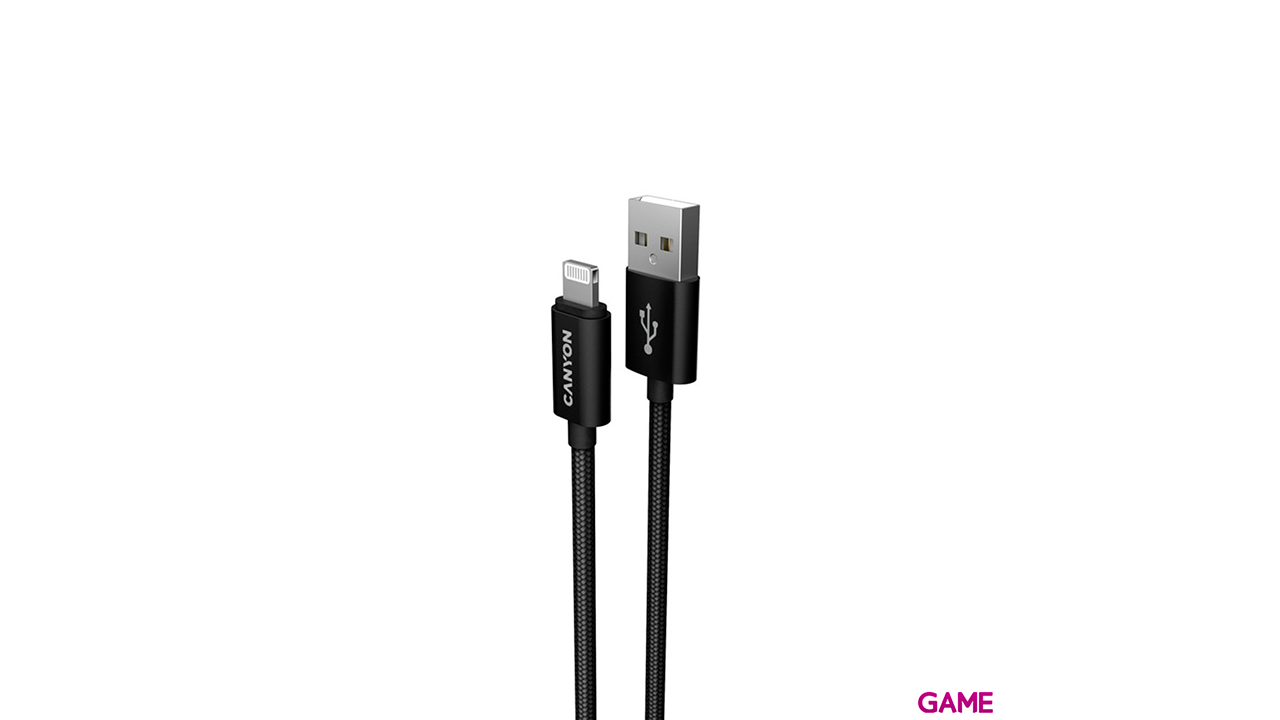 Canyon CNS-MFIC3DG Lightning 1m Negro - Cable-1