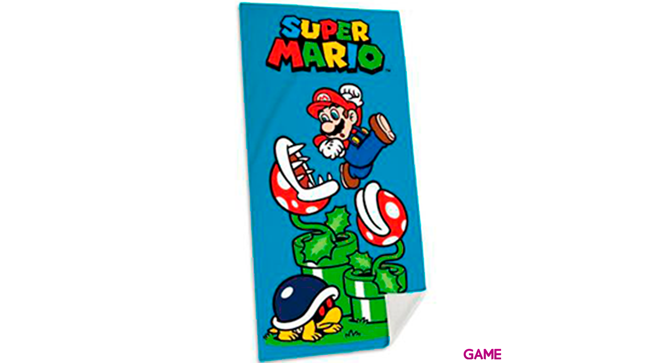 Toalla Super Mario Bros algodon-0